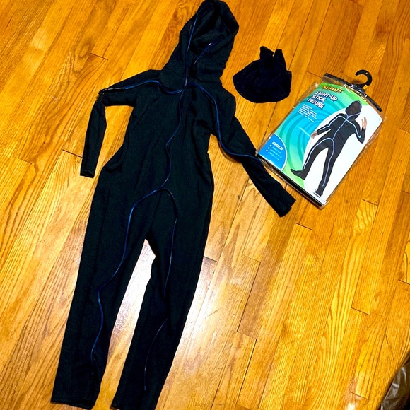 Spirit Costumes Spirit Halloween Blue Light Up Stick Figure Costume